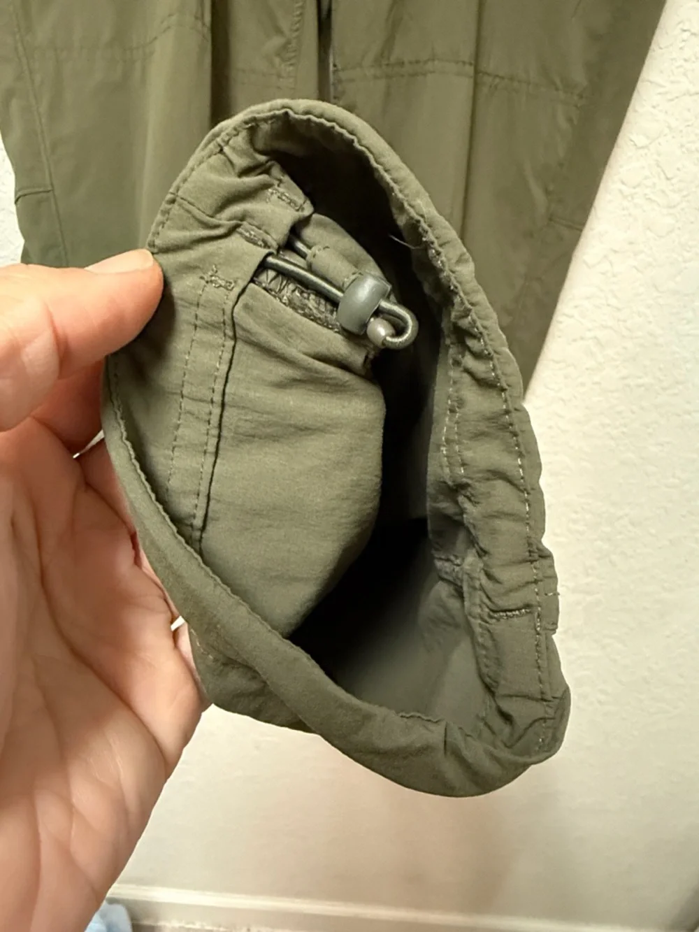 REI Olive Green Casual Cargo Pants Size 14 - Picture 9 of 16